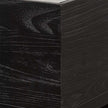 CDT6639-NI 1.2m Elm Coffee Table - Full Black