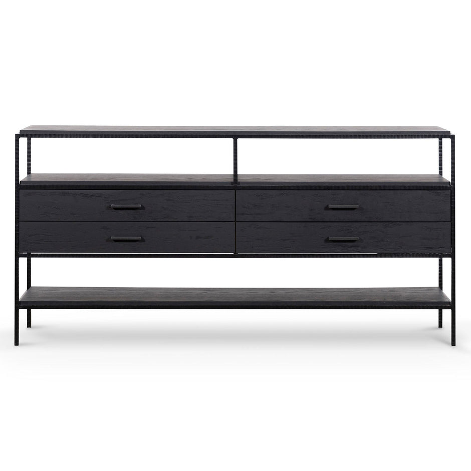 CDT6764-NI 1.6m Sideboard Unit - Full Black