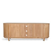 CDT6768 2.1m Sideboard Unit - Natural with Rattan Doors