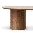 CDT6857-CN 2.8m Wooden Dining Table - Natural