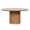 CDT6985-CN 1.5m Wooden Round Dining Table - Natural