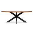 CDT6989-VN 2m Dining Table - European Knotty Oak