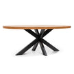 CDT6989-VN 2m Dining Table - European Knotty Oak