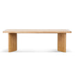 CDT12656-NI 3m Elm Dining Table - Natural