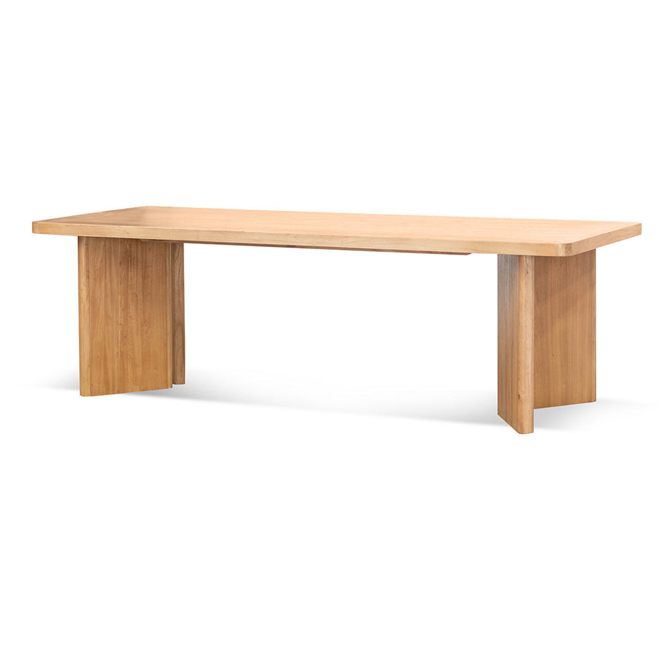 CDT12656-NI 3m Elm Dining Table - Natural