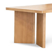 CDT12656-NI 3m Elm Dining Table - Natural