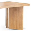 CDT12656-NI 3m Elm Dining Table - Natural