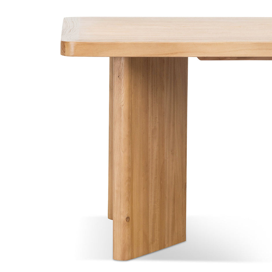 CDT12656-NI 3m Elm Dining Table - Natural