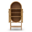 CDT8138-NI 65.5cm Rattan Door Cabinet - Natural
