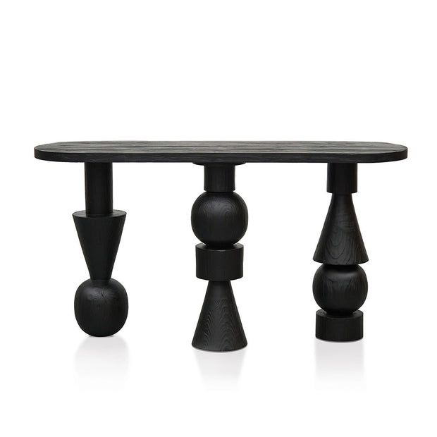 CDT8146-NI 1.6m Console Table - Full Black