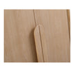 CDT8282-NI Ash Curve Cabinet - Natural