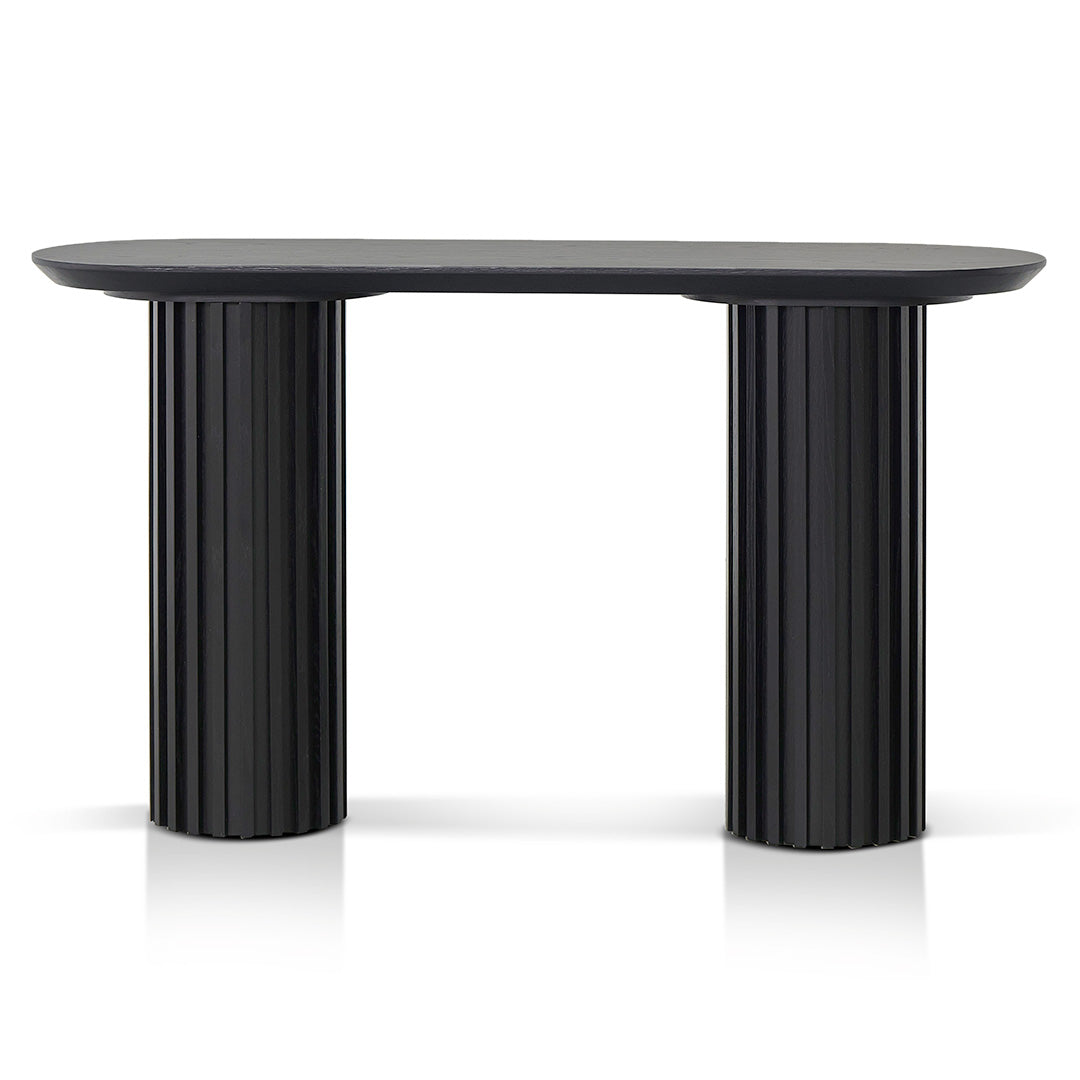 CDT8307-CN 1.4m Console Table - Black Oak