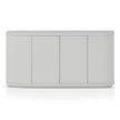 CDT8339-DW 1.6m Veneer Top Buffet Unit - Full White