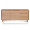 CDT8385-VN Wide Sideboard Unit with Drawers - Natural Oak