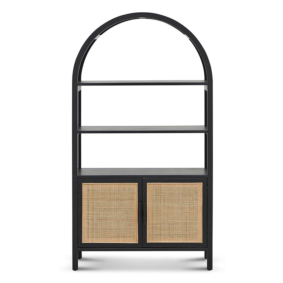 CDT8409-NI 1.65m (H) Storage Cabinet - Full Black