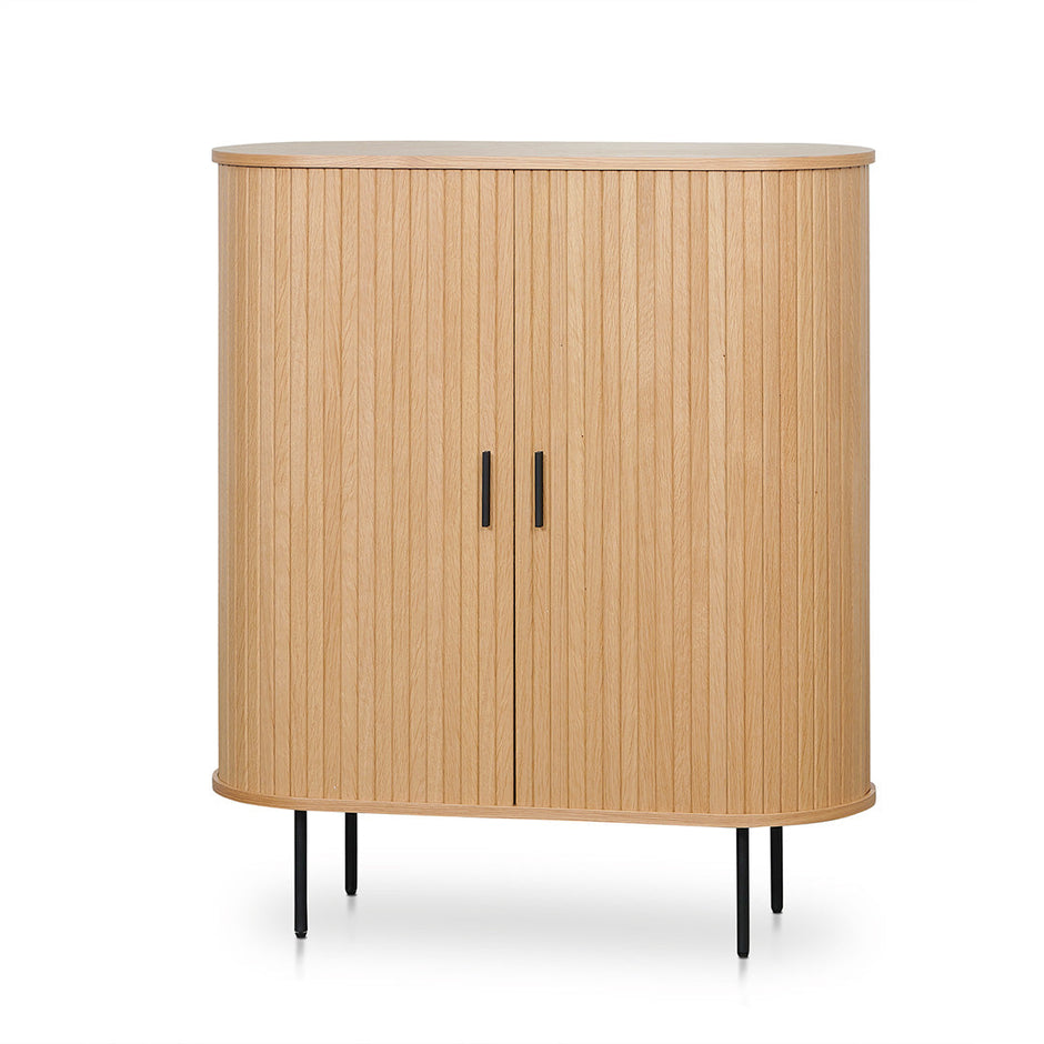 CDT8438-KD 1.18 (H) Wooden Storage Cabinet - Natural