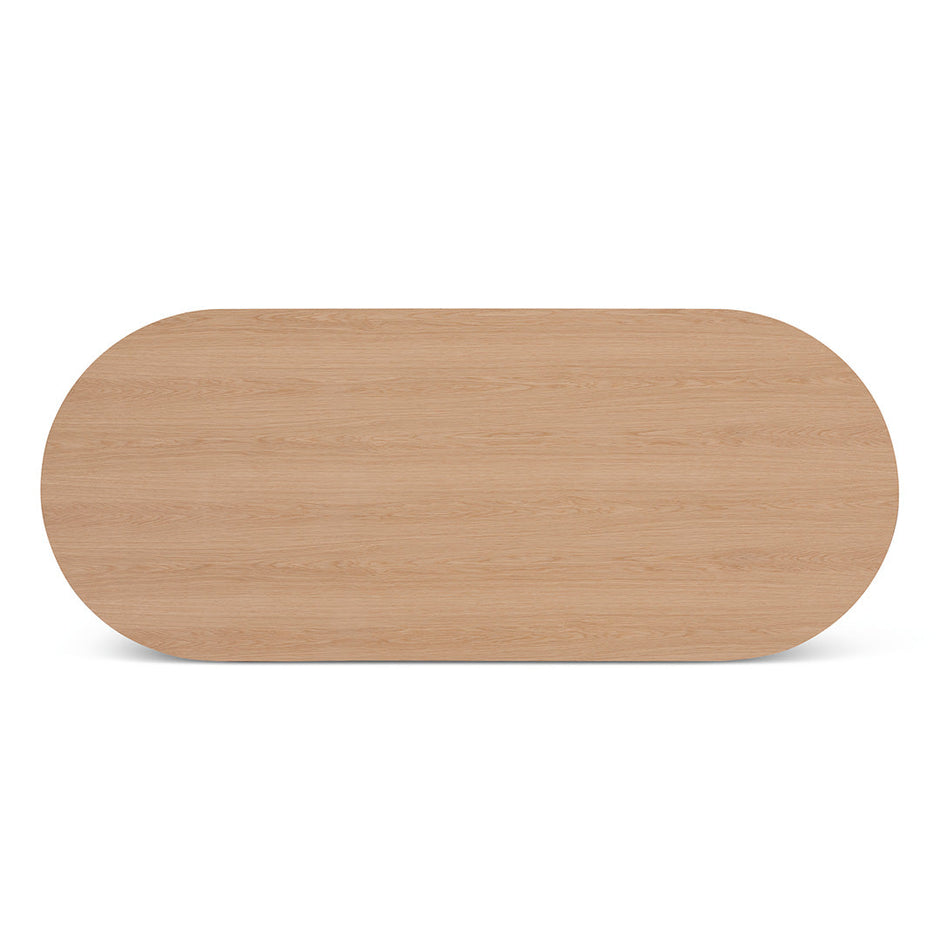 CDT8884-CN 2.5m Wooden Dining Table - Natural