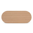 CDT8884-CN 2.5m Wooden Dining Table - Natural