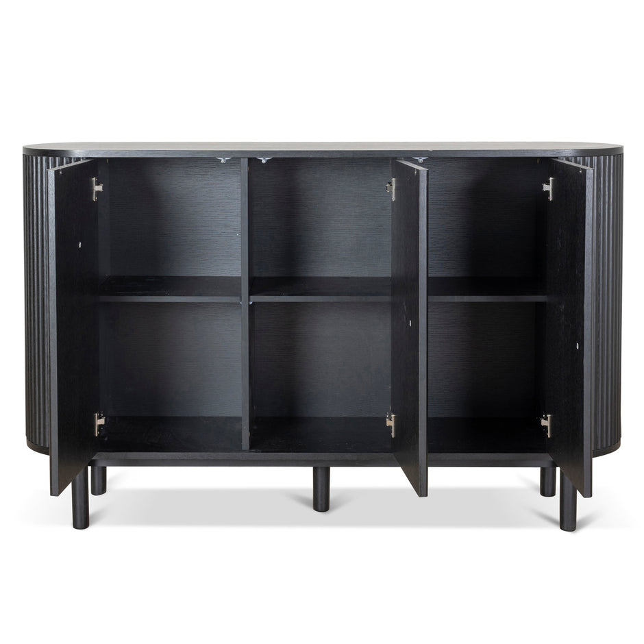 CDT8622-KD 1.6m Sideboard Unit - Full Black