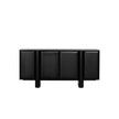 CDT8640-IG 1.6m Sideboard Unit - Full Black