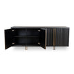 CDT8695-VA 2m Buffet Unit - Textured Espresso Black