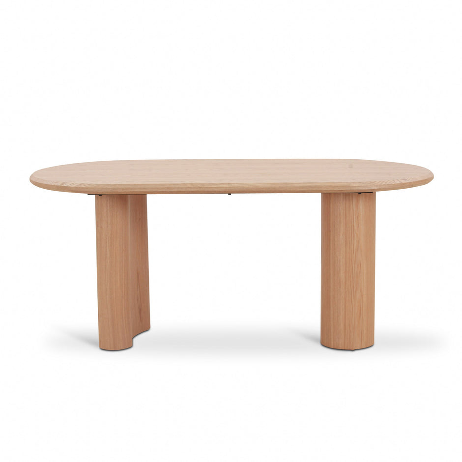 CDT8931-DW 1.8m Oval Dining Table - Natural