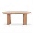CDT8931-DW 1.8m Oval Dining Table - Natural