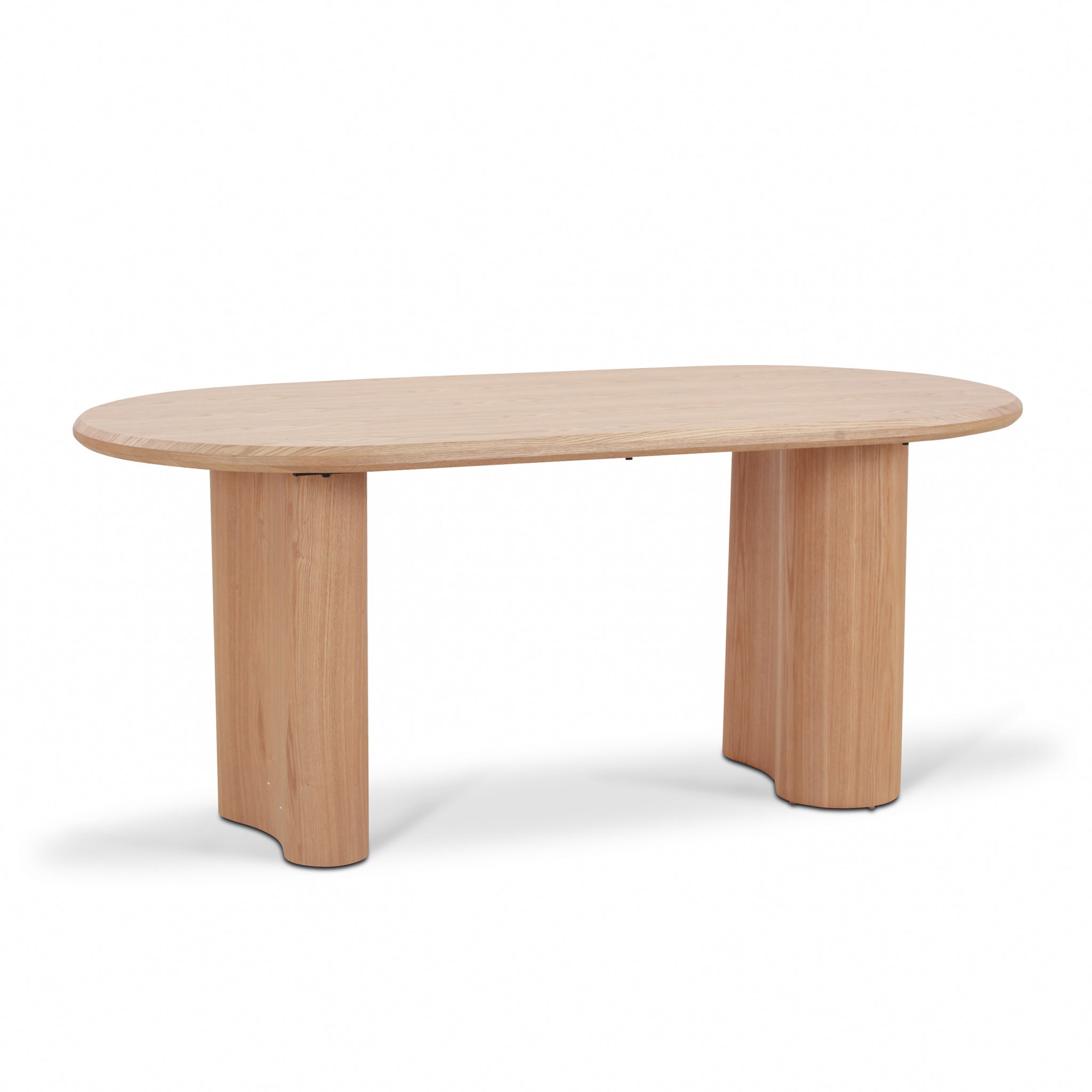 CDT8931-DW 1.8m Oval Dining Table - Natural