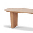 CDT8931-DW 1.8m Oval Dining Table - Natural
