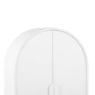 CDT8954-NI Ash Curve Cabinet - White