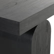 CDT8958-NI 1.9m New Elm Console Table - Full Black
