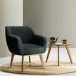 Artiss Armchair Tub Chair Charcoal Aston
