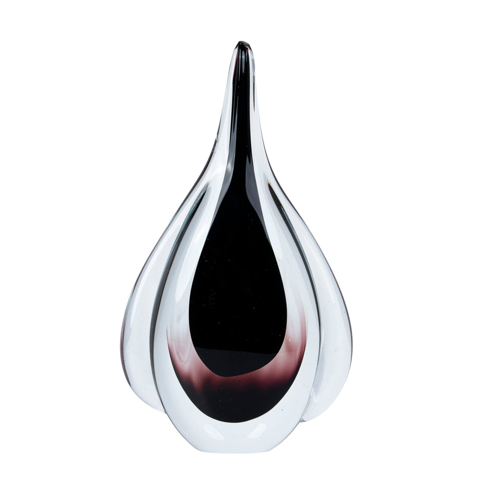 CAC12315-FC Brown glass pendant ornament