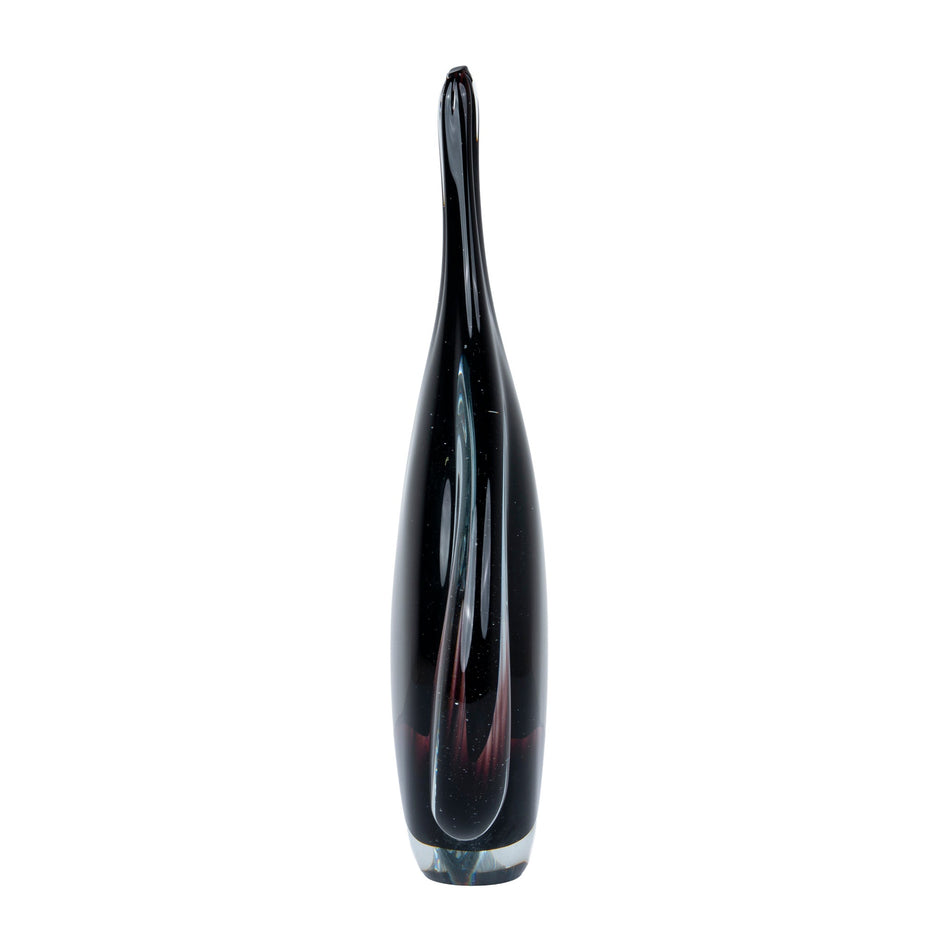 CAC12315-FC Brown glass pendant ornament