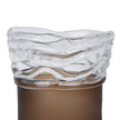 CAC12339-FC Wave Brown Bottom Vase