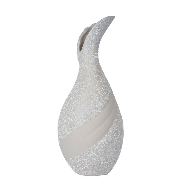 CAC12329-FC Bead-Dot Gooseneck Vase Style B