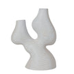 CAC12330-FC Bead-Dot Double Head Vase Style C