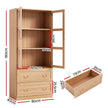 Artiss Buffet Sideboard Cabinets X2 180cm Hutch Storage Kitchen Drawer Door Wood