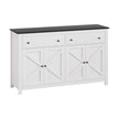 Artiss Buffet Sideboard Storage Cabinet Kitchen Cupboard 2 Drawers 140CM Black