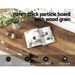 Artiss Console Table 120CM 3-tier Walnut Xiah