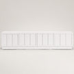 Artiss 180cm TV Unit Entertainment Cabinet Fluted Style Cable Management White