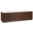 Artiss 180cm TV Unit Entertainment Cabinet Fluted Style Anti-tip Kit Walnut