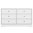 Artiss 6 Chest of Drawers - LEIF White