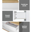 Artiss 6 Chest of Drawers Cabinet Dresser Table Tallboy Storage Bedroom White
