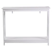 Artiss Console Table Entryway Hallway Display 2-Tier Narrow Sofa Table 100CM White