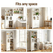 Artiss Buffet Sideboard Cabinet Pantry Kitchen Bathroom Storage Cupboard 160cm