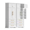 Artiss 2X Buffet Sideboard Cabinet Pantry Kitchen Storage Cupboard Drawers Doors