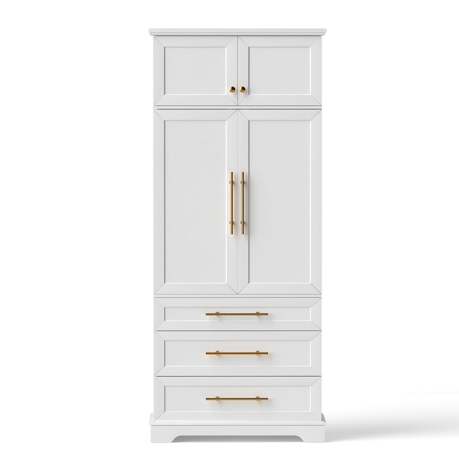 Artiss 2X Buffet Sideboard Cabinet Pantry Kitchen Storage Cupboard Drawers Doors