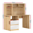 Artiss Computer Desk Office Study Desks Table Bookshelf Drawer