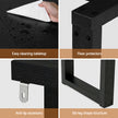 Artiss Console Table 110CM Black